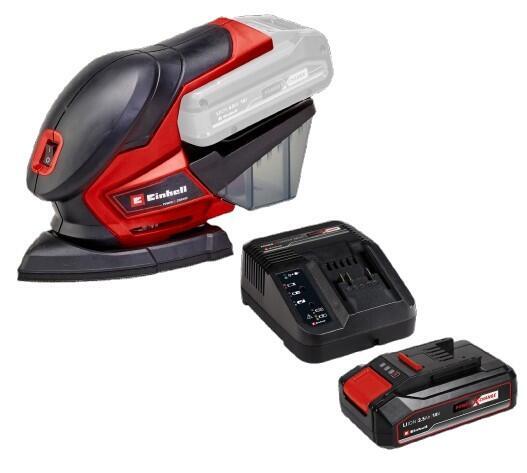 Einhell Multi Sander 2.5AH Kit TE-OS 18/150 Li 