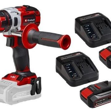 Einhell tp-cd 18 li-i bl impact drill & 2x2.5ah starter kits