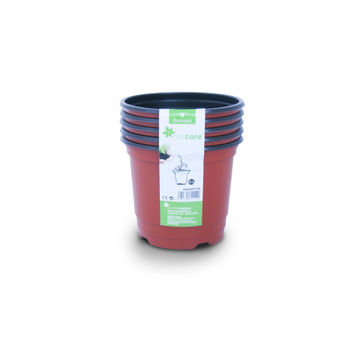 Pot, Flower Pot, NATCARE, 12cm, Set of 5