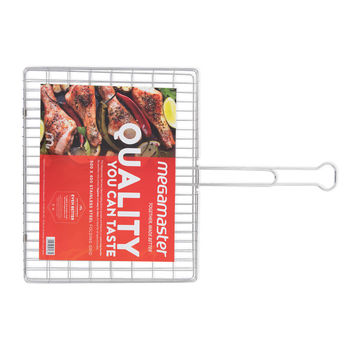 Stainless Steel Folding Braai Grid 500X400 