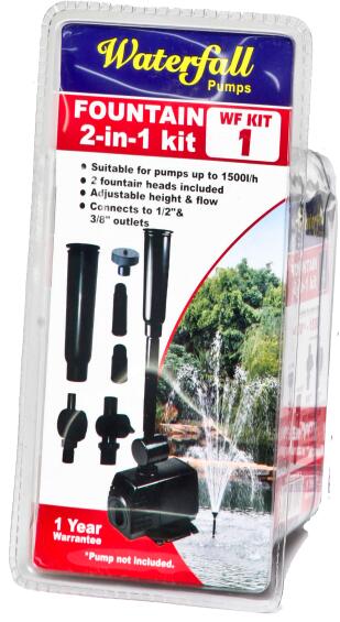 Pump, Fountain Kit, WATERFALL, Kit Nr1
