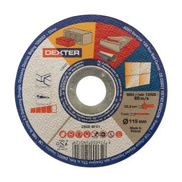 Cutting Disc Dexter Multipurpose 115X1X22,2Mm