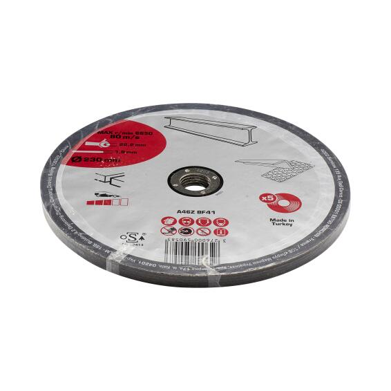 Dexter Metal Disc 230x1.6mm 5pcs