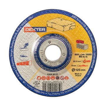 Cutting Disc Dexter Stone 125X6X22,2Mm