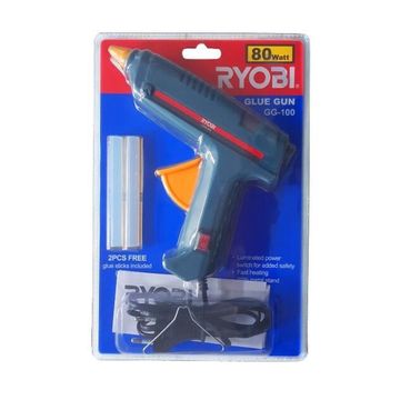 80w glue gun kit with 2 glue sticks