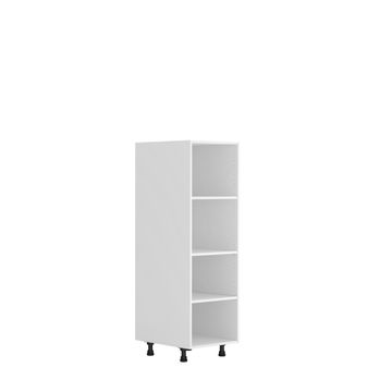 Kitchen Pantry Cupboard DELINIA White L45Cm X H138Cm