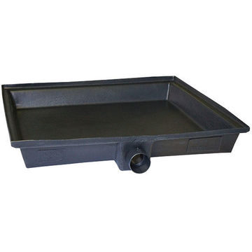 Geyser tray vertical mount