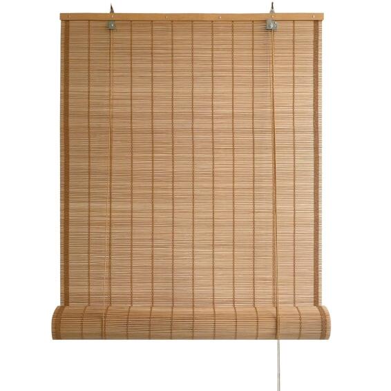 Inspire outdoor roll up blind  bamboo carbonize 120x300cm