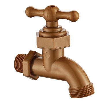 Tap Hosebib Plastic 1/2 Inch X 3/4 Inch