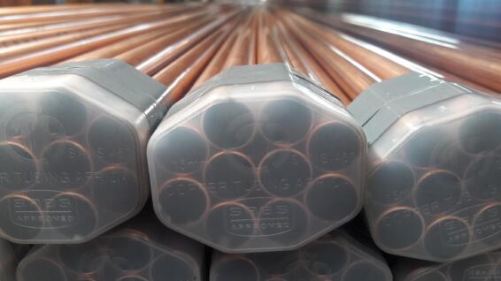 Copper pipe 15mm x 4m class 0