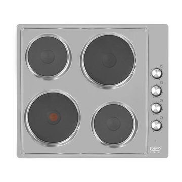 Kitchen electrical hob Defy slimline solid Burner stainless steel DHD399 600mm