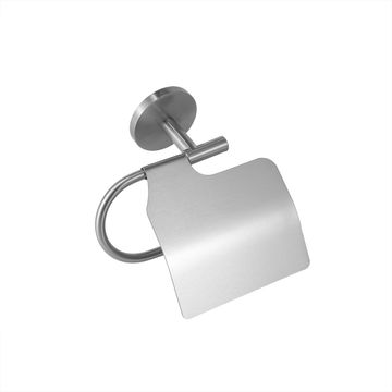 Sensea Suite Toilet Paper holder with lid brushed