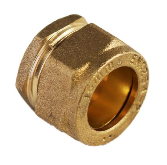 Stop end compression 22mm
