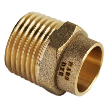 Straight coupler copper capillary mi x c 28mm