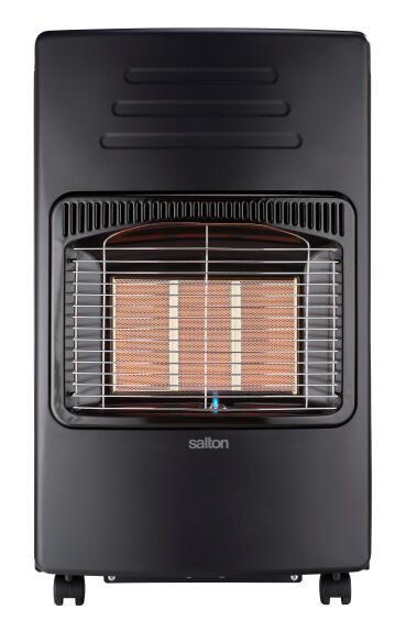 Salton 3 Panel Gas Heater Charcoal 4.1KW