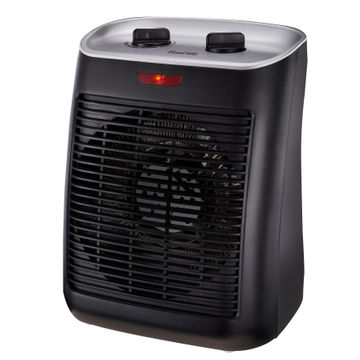 Russell hobs electric fan heater energy saving black 2000w