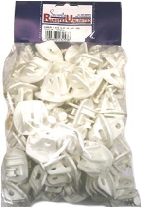 Bobbin clip-on Y white x5