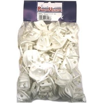 Bobbin clip-on Y white x5