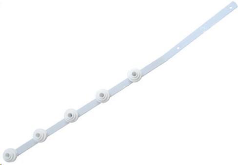 Electric fence brakect straight W flat bar 5L