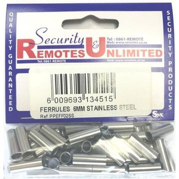 Ferrules 6mm x50