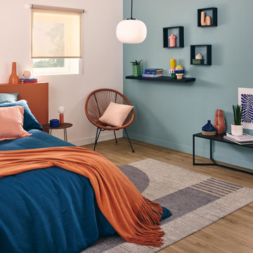 Spaceo Floating Shelf 115X23.5cm Black