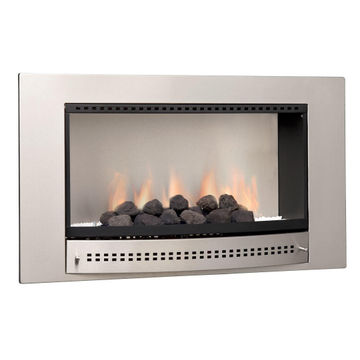 Gas Fireplace Built In CHAD O CHEF Stainless Steel 6KW