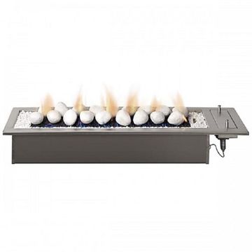 Gas Fireplace Built In Drop In CHAD O CHEF 800 Stainless Steel 9KW