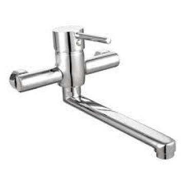 Kitchen tap lever mixer Macniel iolite wall type chrome