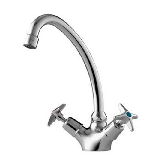 Kitchen tap conventional mixer COBRA Star 296 chrome