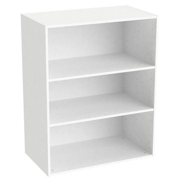 Modular cabinet w/shelves white Spaceo H100cm x L80 cm x D45cm