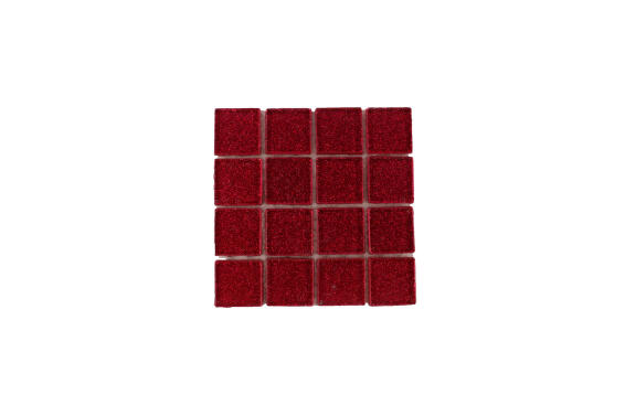 P-GLITTER MOSAIC CERISE PINK 23MM