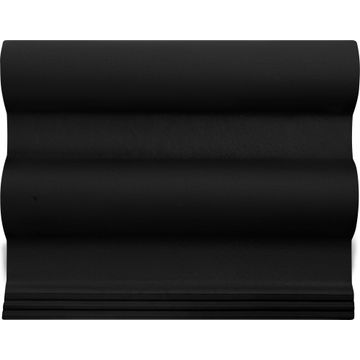 Concrete Roof Tile Double Roman Black M11