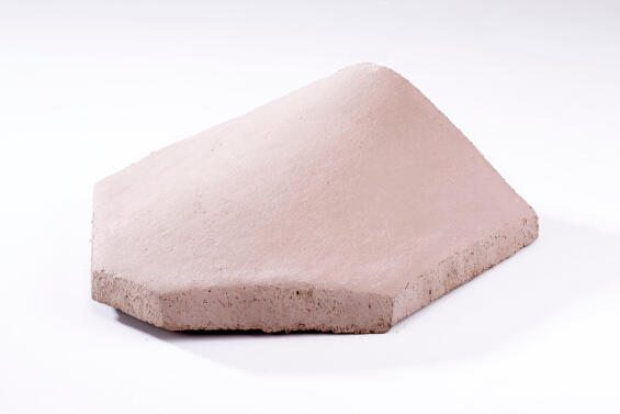 Concrete Roof Tile Butt Joint Hip Starter Brown MARLEY