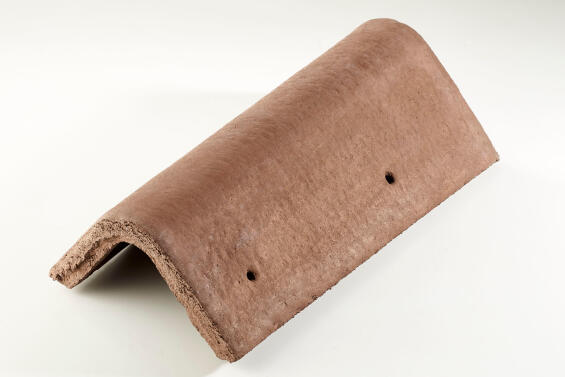 Concrete Roof Tile Rake Verge Brown MARLEY