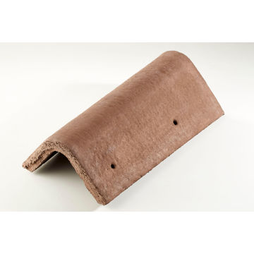 Concrete Roof Tile Rake Verge Brown MARLEY