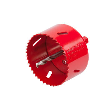 Hole saw WOLFCRAFT bim with HEX adapter 74mm