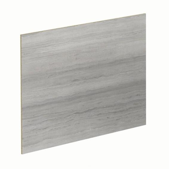 Kitchen Backsplash Laminate W300Cm X H64Cm X D0,8Cm White Marble/Sand Travertine