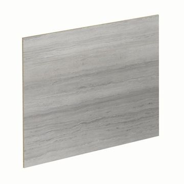 Kitchen Backsplash Laminate W300Cm X H64Cm X D0,8Cm White Marble/Sand Travertine