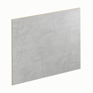 Kitchen Backsplash Laminate W300Cm X H64Cm X D0,8Cm Planky White/Light Concrete