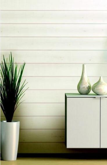 Interior Cladding Wood for Wall or Ceiling Pine Rough Sawn White 12.5mm thick-138x2650mm-pack of 2.92m2