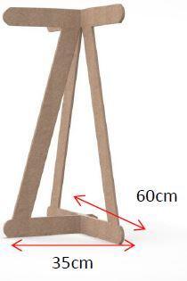 Trestle MDF Zentec L365xw365xh730mm