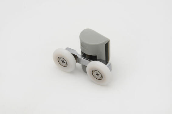 Shower accessories grey double top wheel