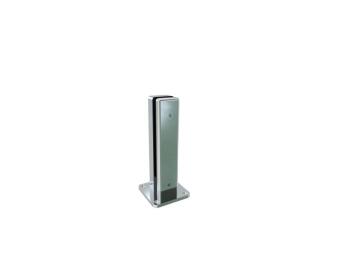 Balustrade Spigot Stainless Steel Square Flange without Rod for Glass from 12 up to 16mm thick