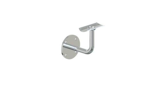 Stainless Steel 304 handrail wall bracket for round handrail 50.8mm diameter with glange