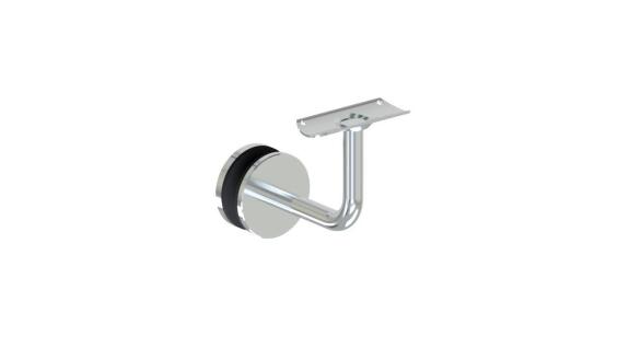 Stainless Steel 304 handrail bracket for glass balustrade from 6mm up to 11mm and round handrail