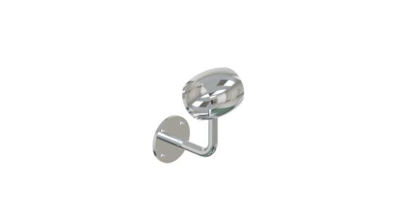 Stainless Steel 304 handrail wall bracket modular for handrail 50.8mm diameter with flange