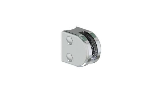 Stainless Steel 304 glass pressure bracket for glass from 6mm to 10mm thick