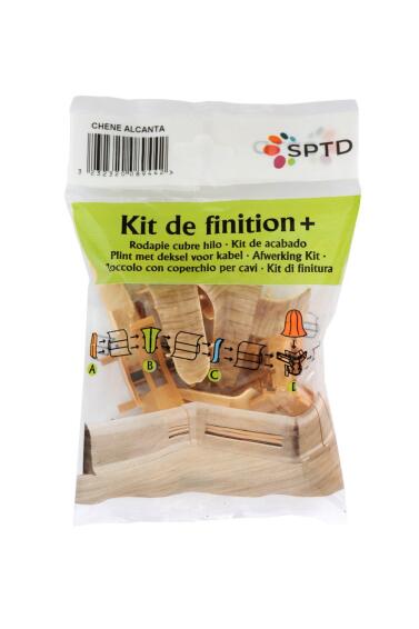 Skirting PVC Finishing Kit Oak