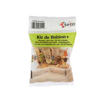 Skirting PVC Finishing Kit Oak