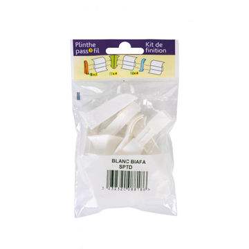 Skirting PVC Finishing Kit White